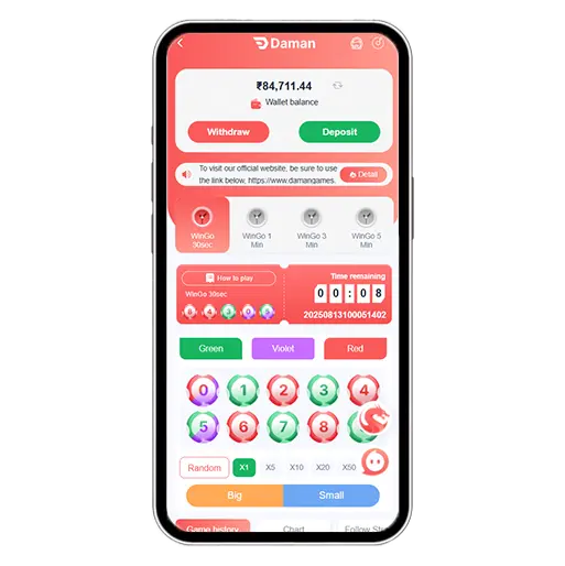 Wingo Lottery Game